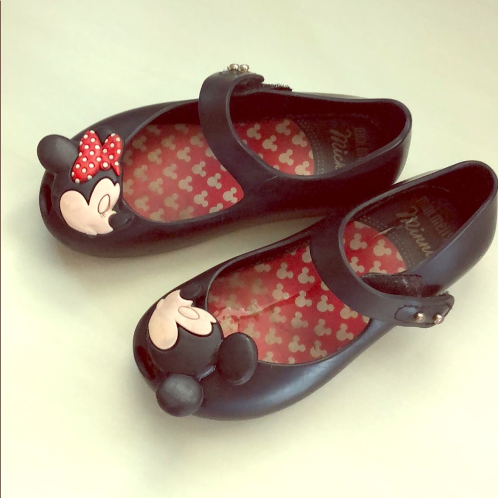 Mini Melissa Mickey and Minnie Girls flats